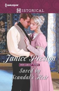 saved by scandal's heir, a historical romance novel