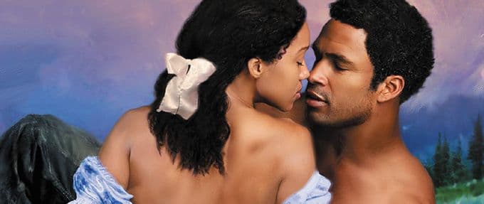 cover of destiny's embrace, by black romance author beverly jenkins