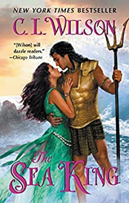 the sea king, a fantasy romance book