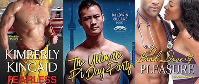 three of the hottest contemporary romance novels