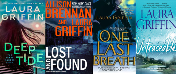 laura griffin book covers