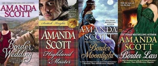 All 11 of Amanda Scott's Historical Romance Series In Order